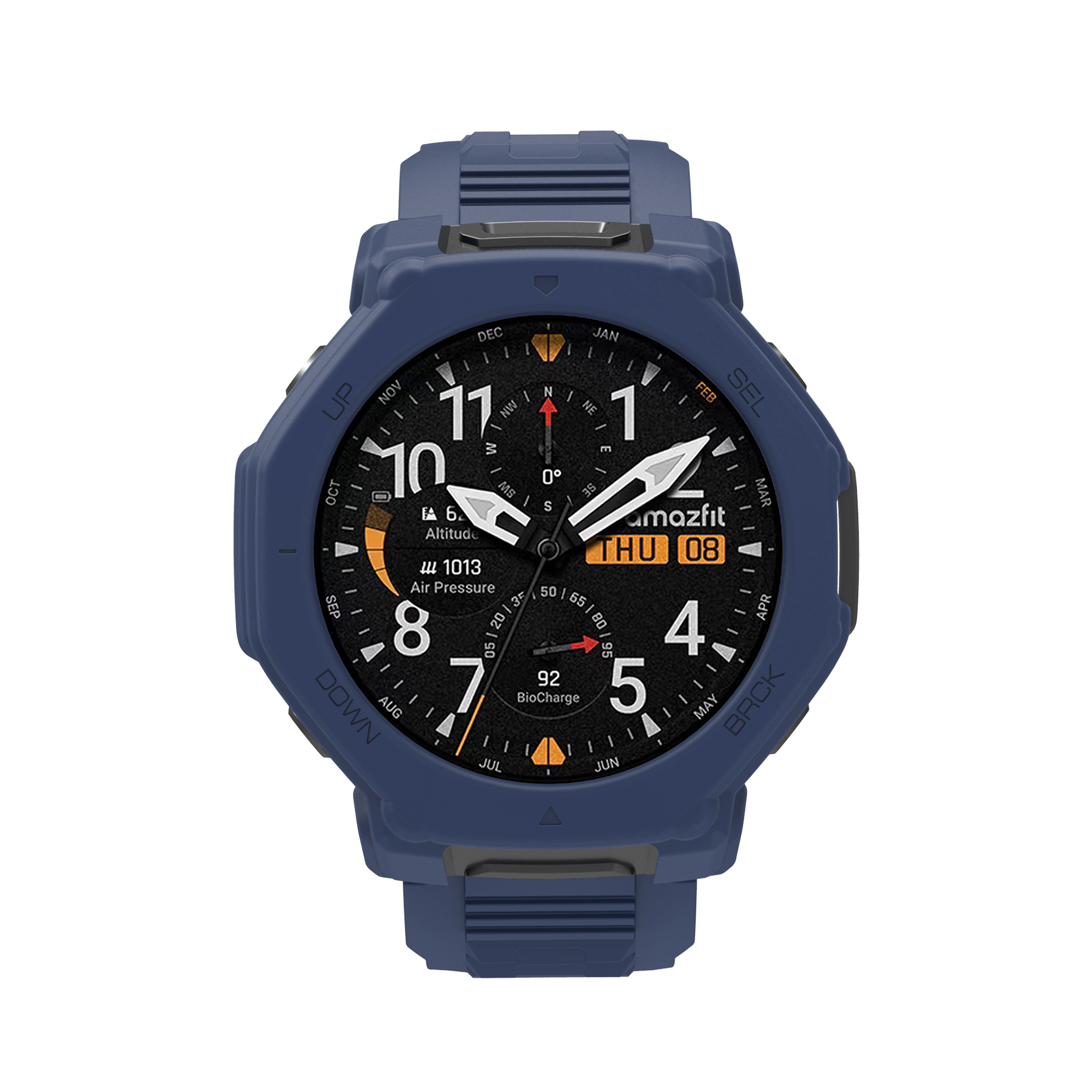 Dây đeo tích hợp vỏ bảo vệ cho Amazfit T-Rex 3 Pro 48mm - Hàng Chính Hãng