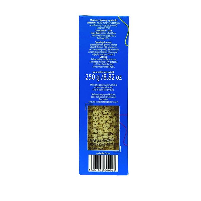 Mì nui cho bé hình ngôi sao Bartolini 250g, thức ăn dặm cho bé, Nui ăn dặm cho bé