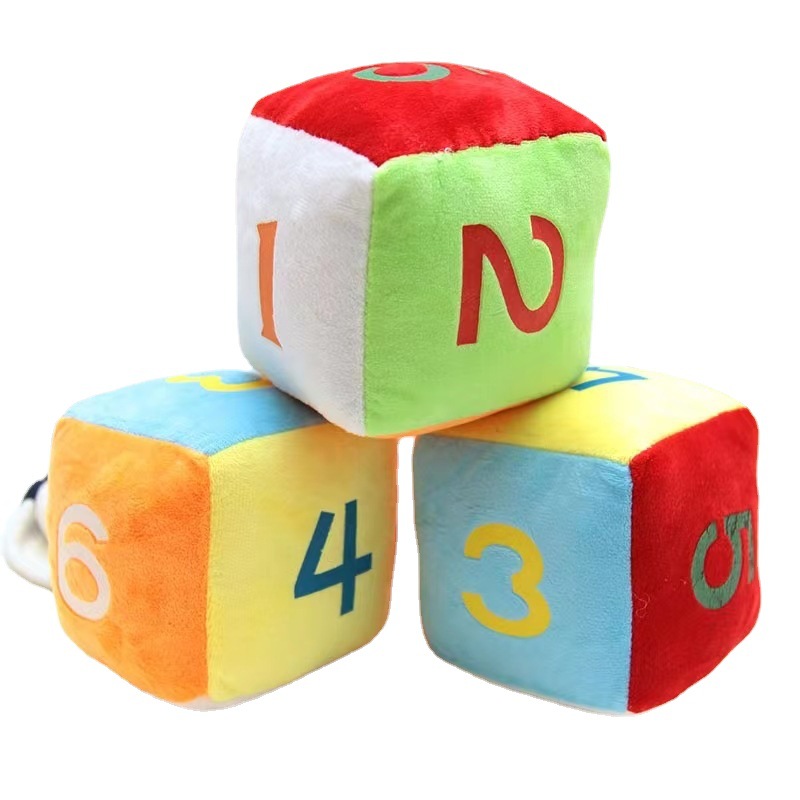 Viên Xí Ngầu Bằng Bông (10cm) Xúc Xắc Bông Dễ Thương Ngộ Nghĩnh Cho Bé Hàng Cao Cấp, An Toàn - Thú Bông Hình Xí Ngầu, Xúc Xắc Đáng Yêu Cute