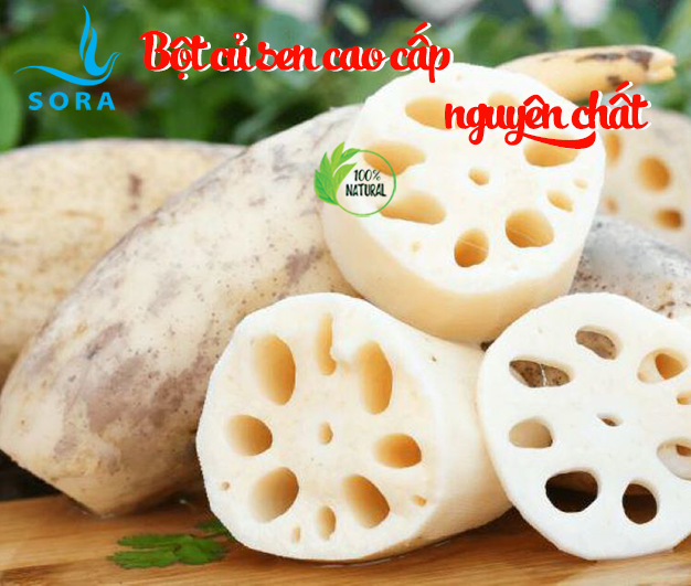 Sora Bột củ sen cao cấp nguyên chất