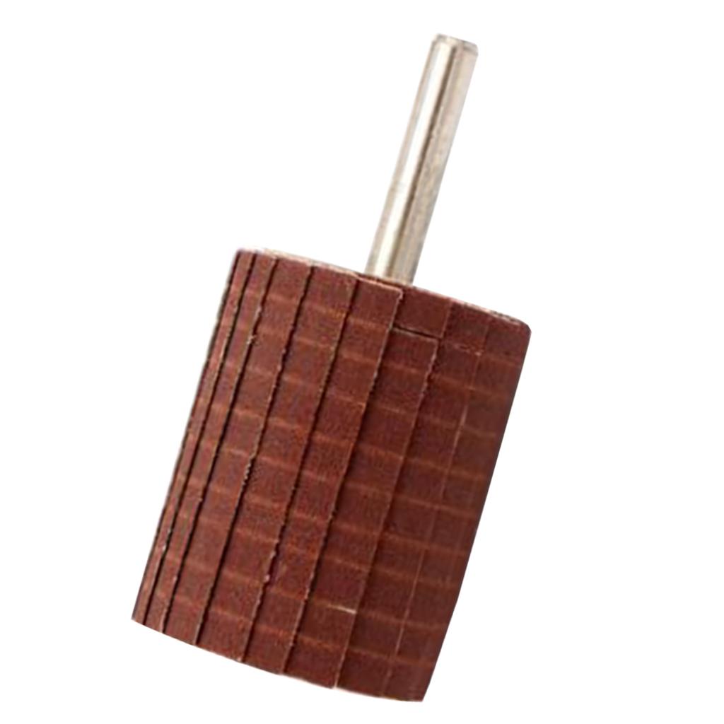 2pcs Abrasive Grinding Tools Flap Wheel Dust Rust Paint Remove Tools 400 Grit