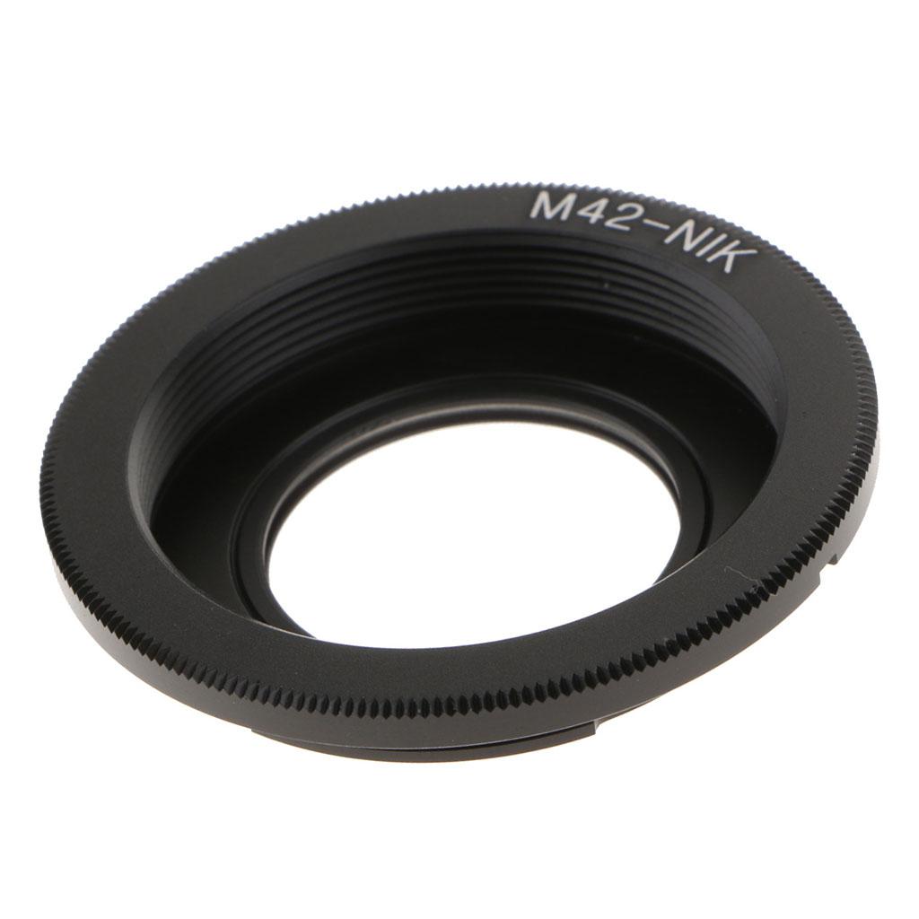 M42 Lens to AI F Adapter with Glass Focus