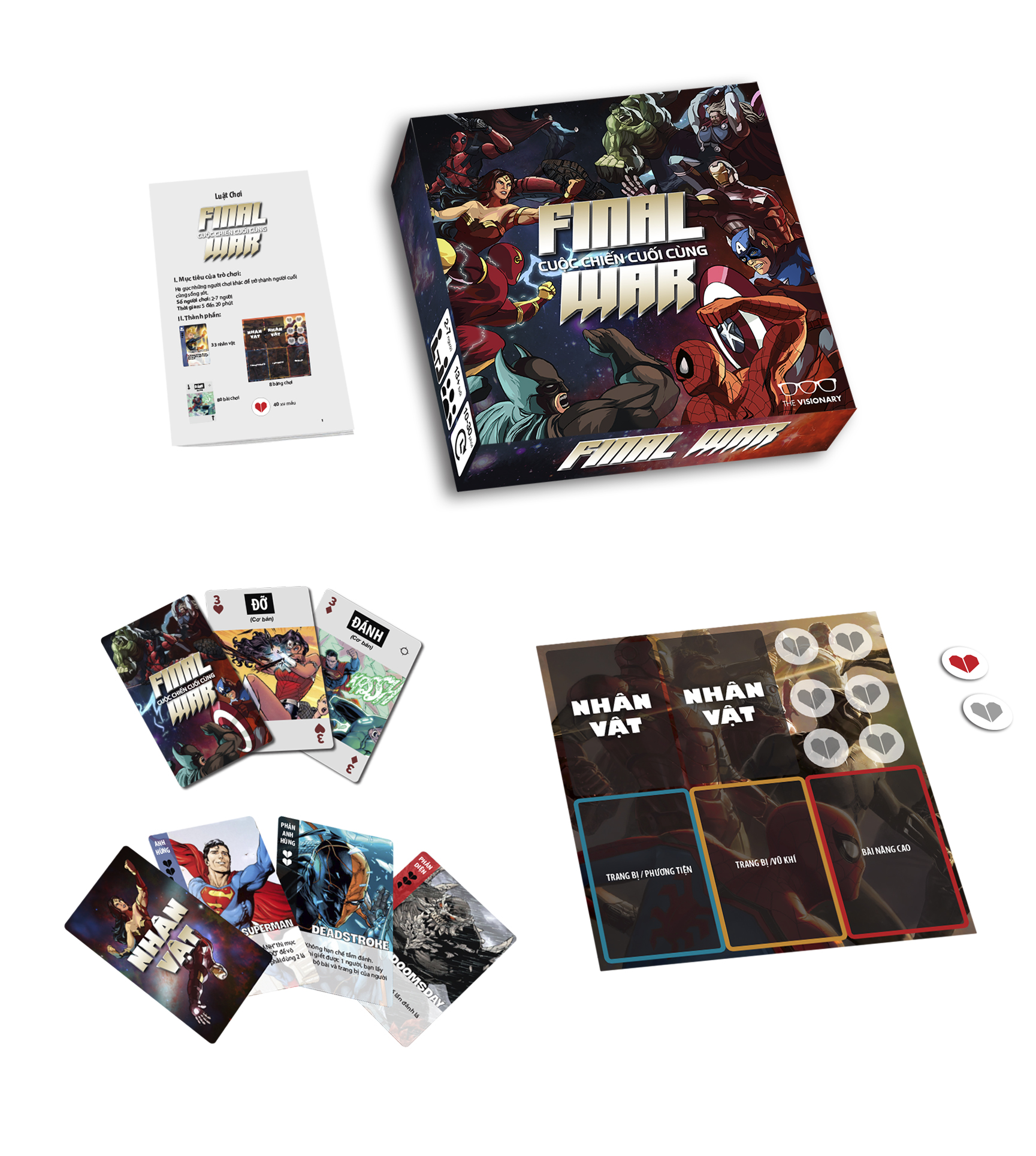 Board game Final War - Cuộc chiến cuối cùng