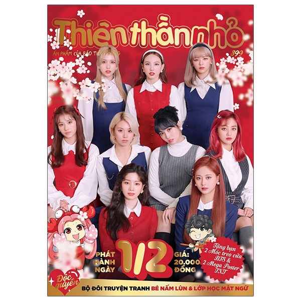 Thiên Thần Nhỏ - Số 399 - Tặng Kèm Poster Khổ Lớn TXT Và Móc Treo Cửa BTS