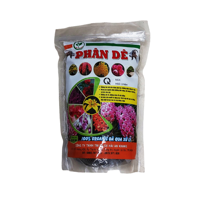 Phân dê túi lưới - phân dê bón hoa lan, hoa kiểng