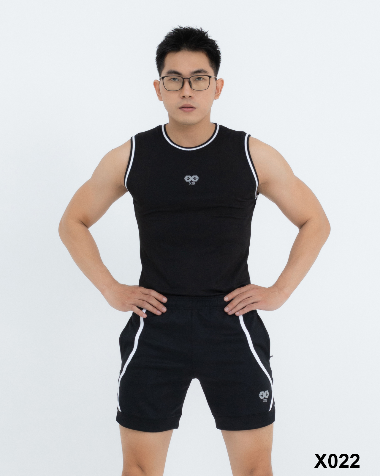 Áo Tanktop 3 Lỗ Nam Bo Full Viền - Áo Tập Gym Áo Chạy Bộ Sportswear - X022