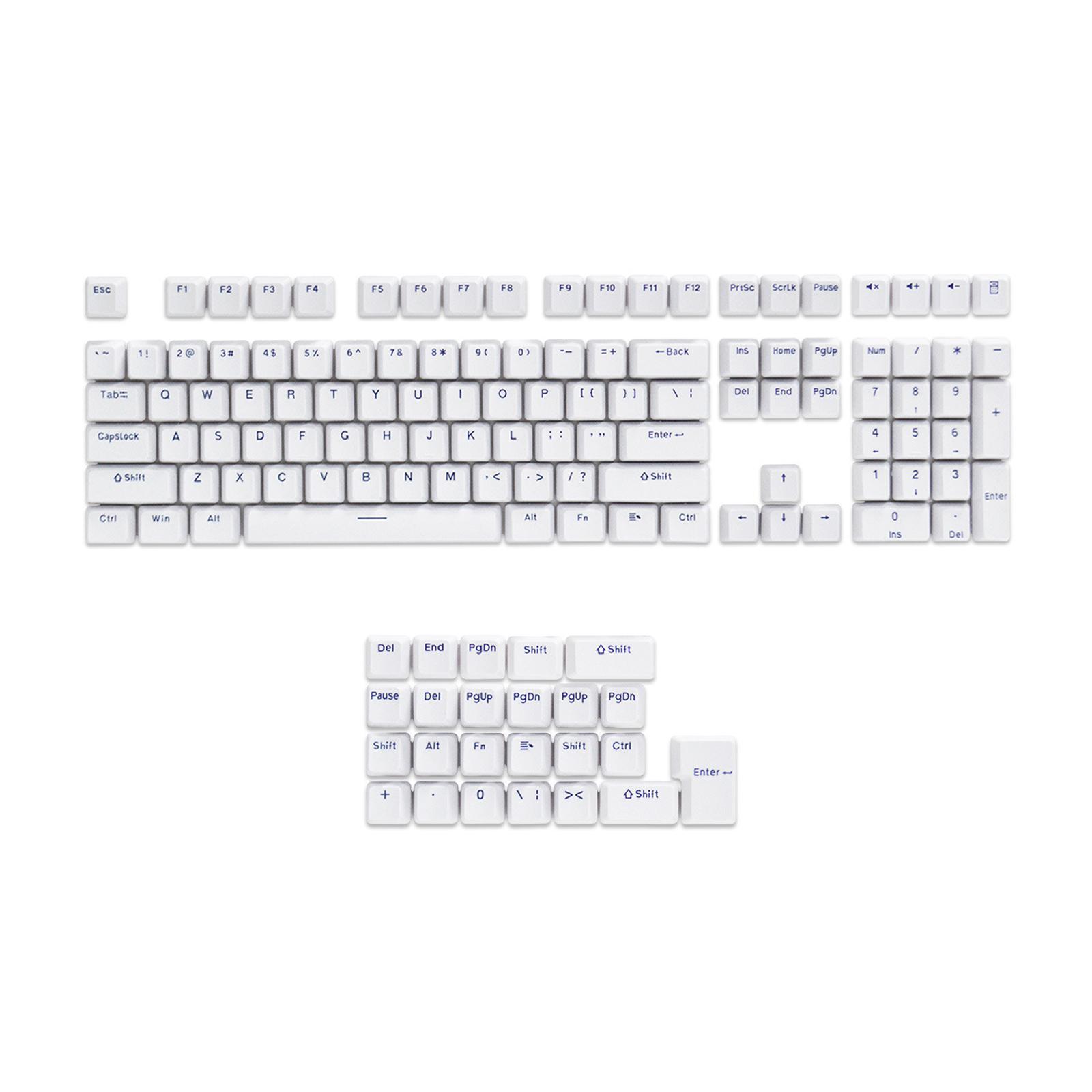 132 PBT XDA Profile White-keycap White-keycap others