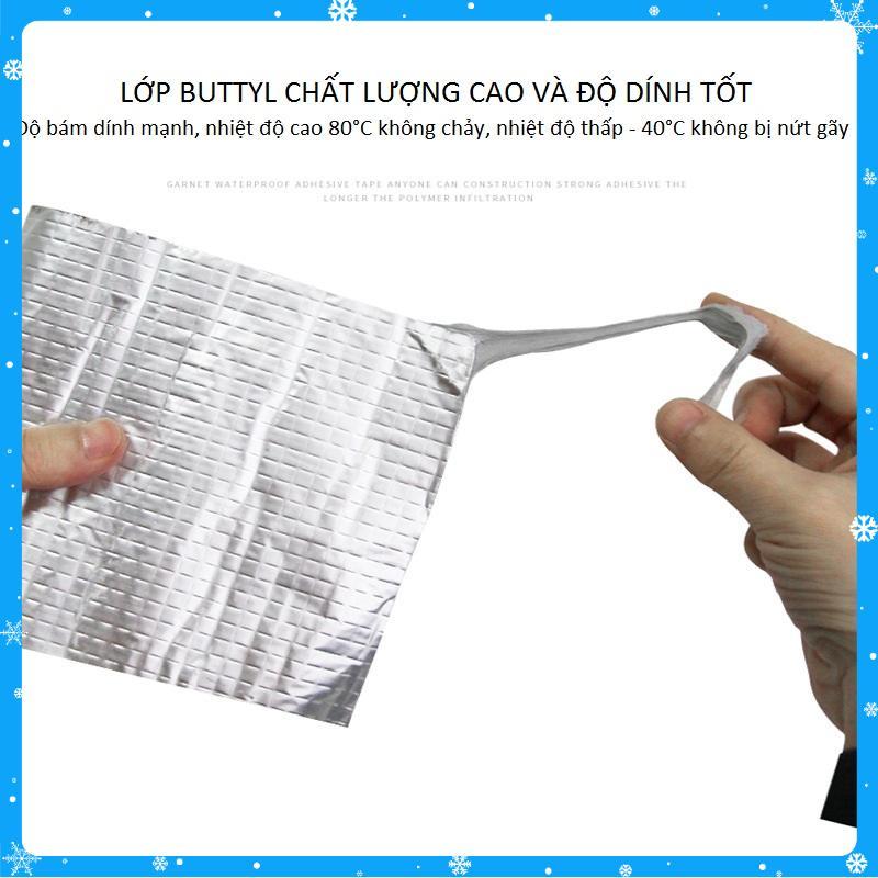 Băng Keo Siêu Dính Vá Lỗ Thủng, Khe Nứt Trong Mọi Điều Kiện Môi Trường 5cmx5m T