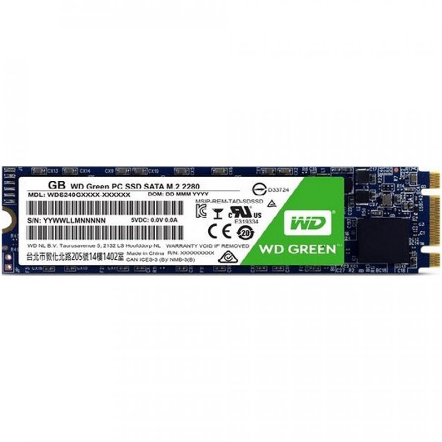 Ổ cứng SSD Western Digital Green M.2 2280 Sata III 240GB WDS240G2G0B - Hàng Chính Hãng