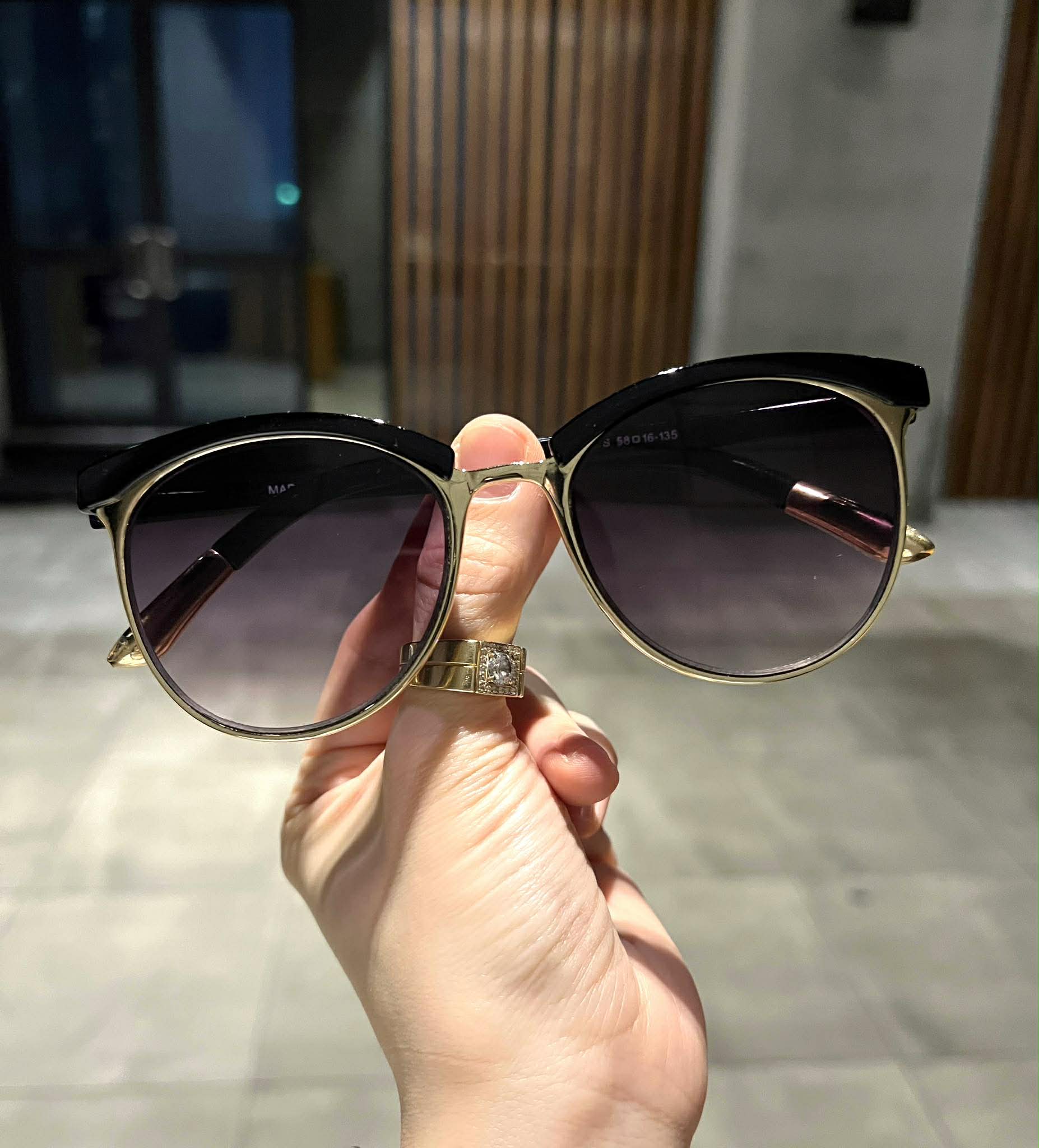 Kính râm thời trang dáng mắt mèo cao cấp phong cách Hàn Quốc trẻ trung cho nữ