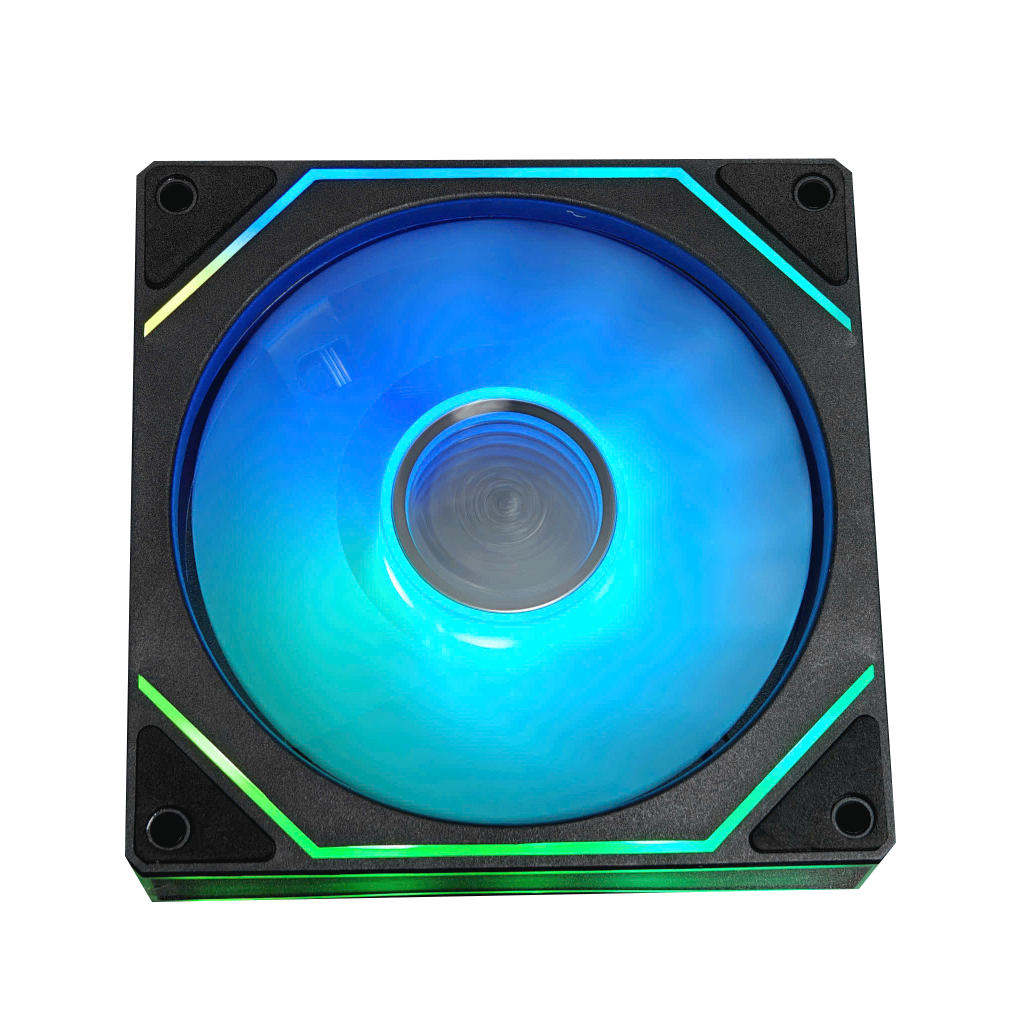 Quạt Tản Nhiệt Fan Case S1 Auto RGB Đổi Màu Đen – Hàng Chính Hãng