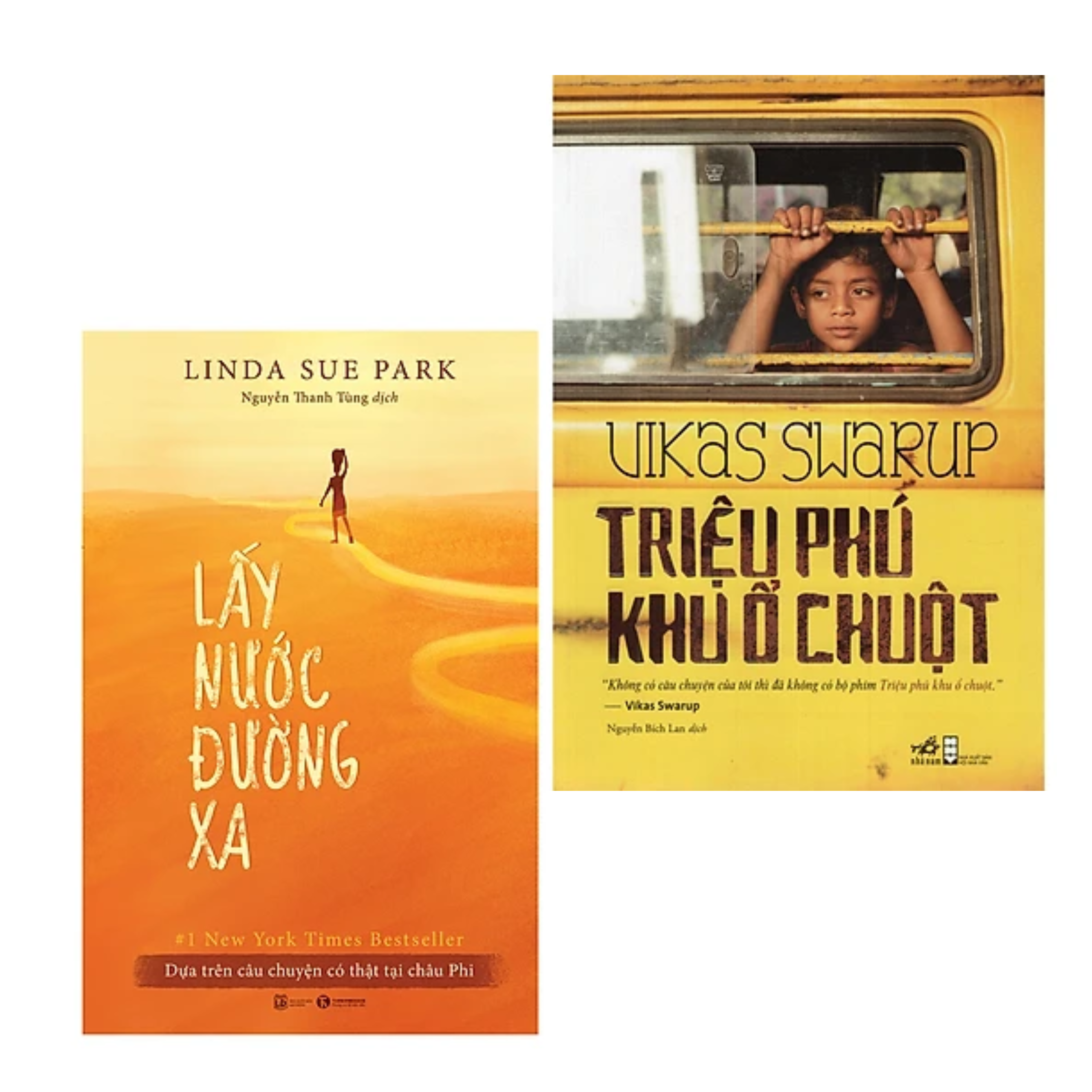 Combo 2Q Tiểu Thuyết : Lấy Nước Đường Xa + Triệu Phú Khu Ổ Chuột