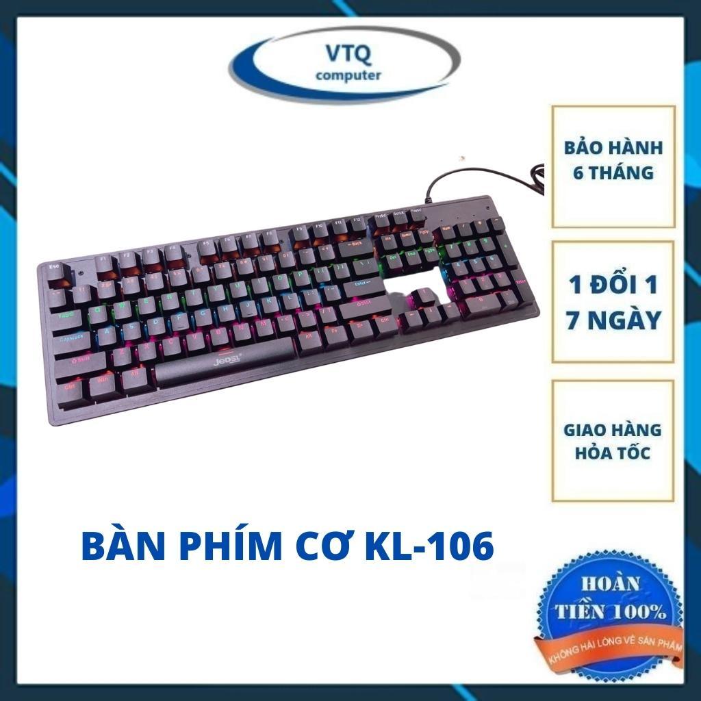 Bàn phím cơ máy tính KL-106 nhiều chế độ khác nhau chơi Game dùng văn phòng cực mượt