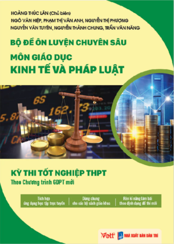 Sách - Bộ Đề Ôn Luyện Chuyên Sâu Kỳ Thi Tốt Nghiệp THPT - VETT