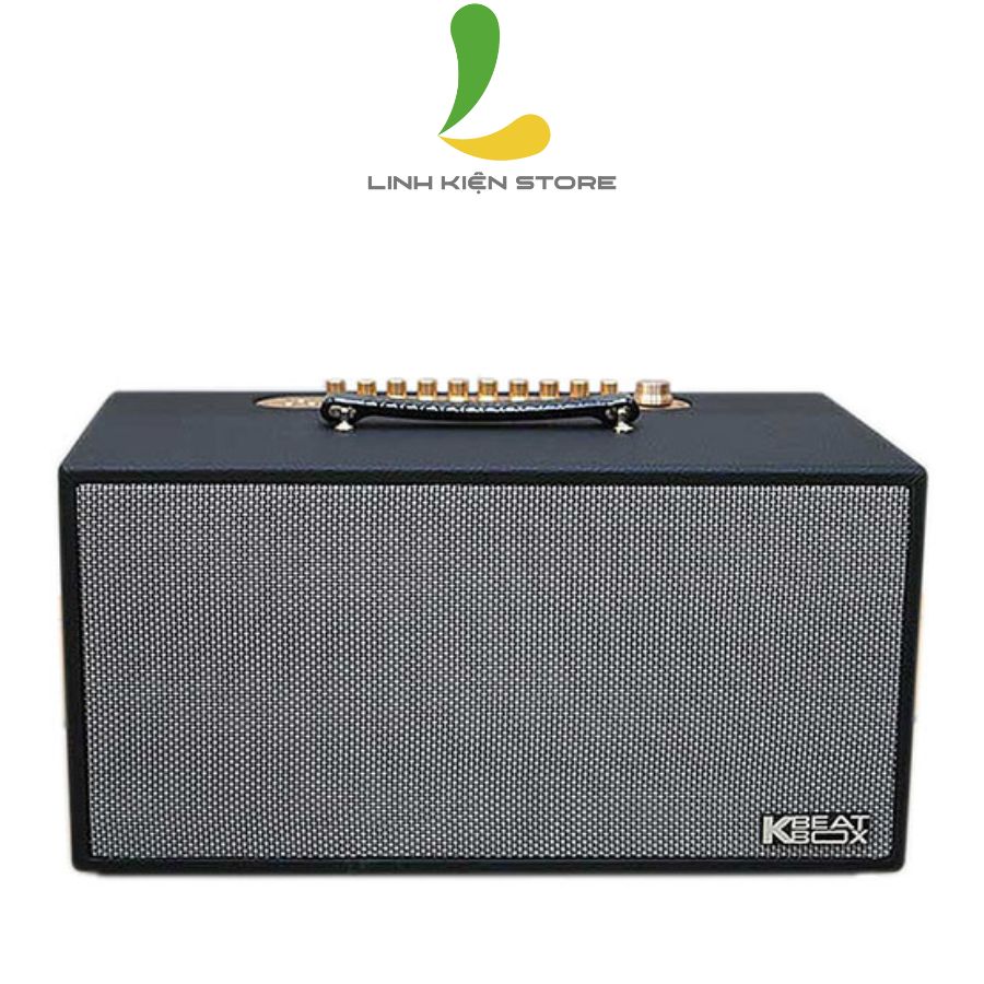 Loa kéo Acnos NL4501 - Loa di động thùng gỗ công suất 450W tặng kèm micro không dây chống hú - Hàng nhập khẩu