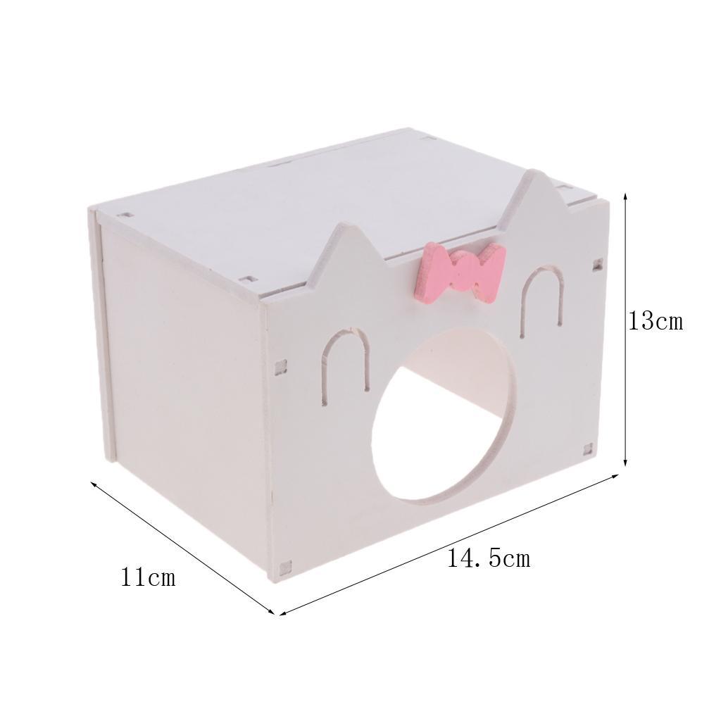 Nest House Pet Bed Rat Squirrel Hamster Ferret Cage Play Toys Random