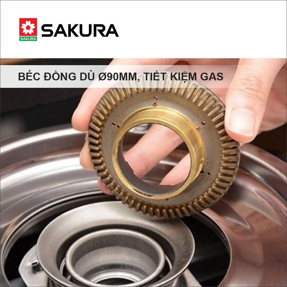 Bếp Gas Dương Sakura PA-999JP - Hàng chính hãng