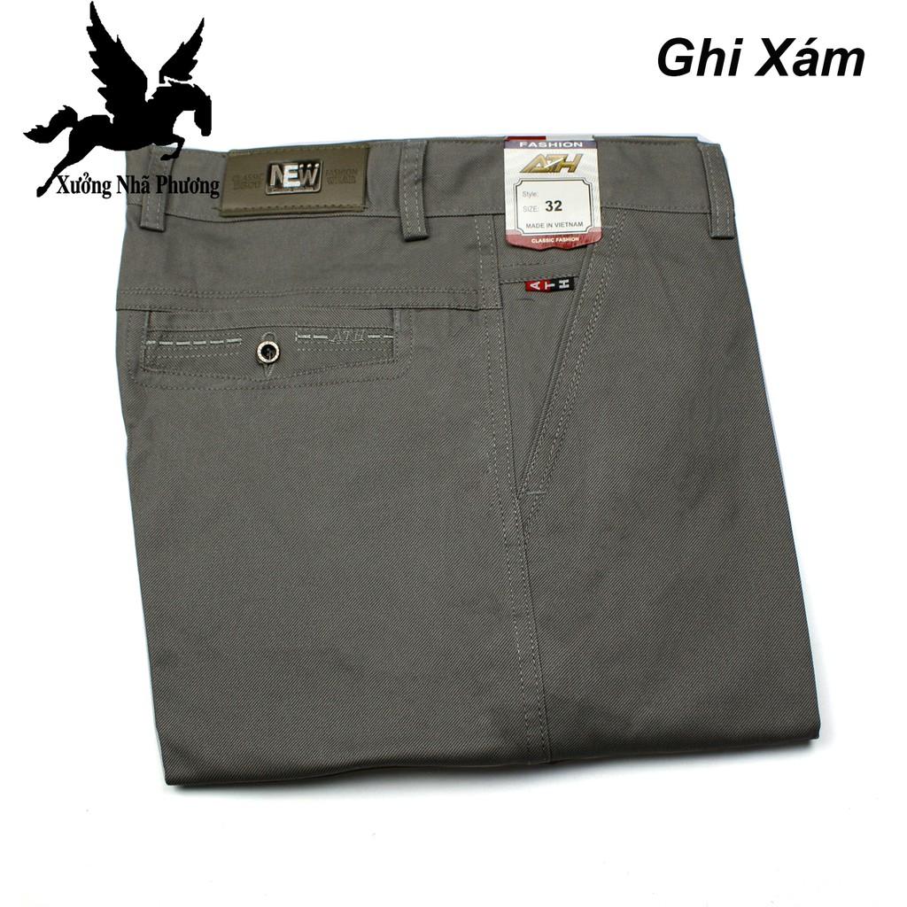 Quần Kaki Nam Trung Niên Cao Cấp Vải Co Giãn Nhập Từ Thái Lan Size 50-85kg