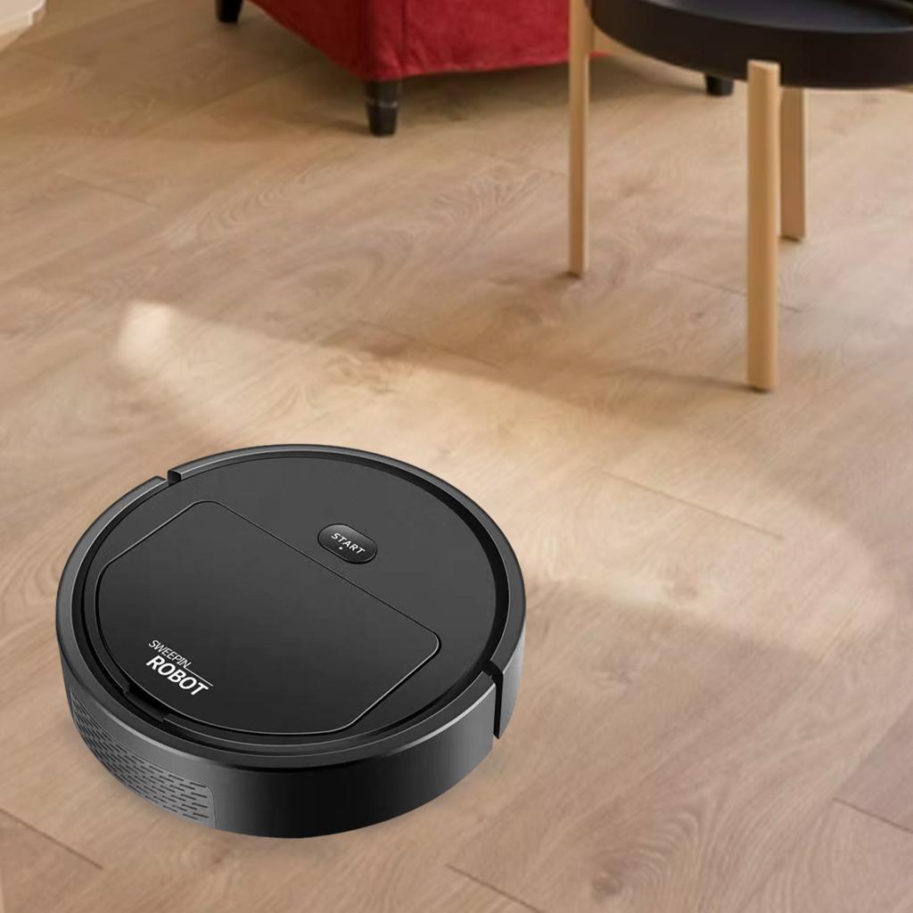 Automatic Floor Mopping Dust Absorption with Brush for Home Supplies