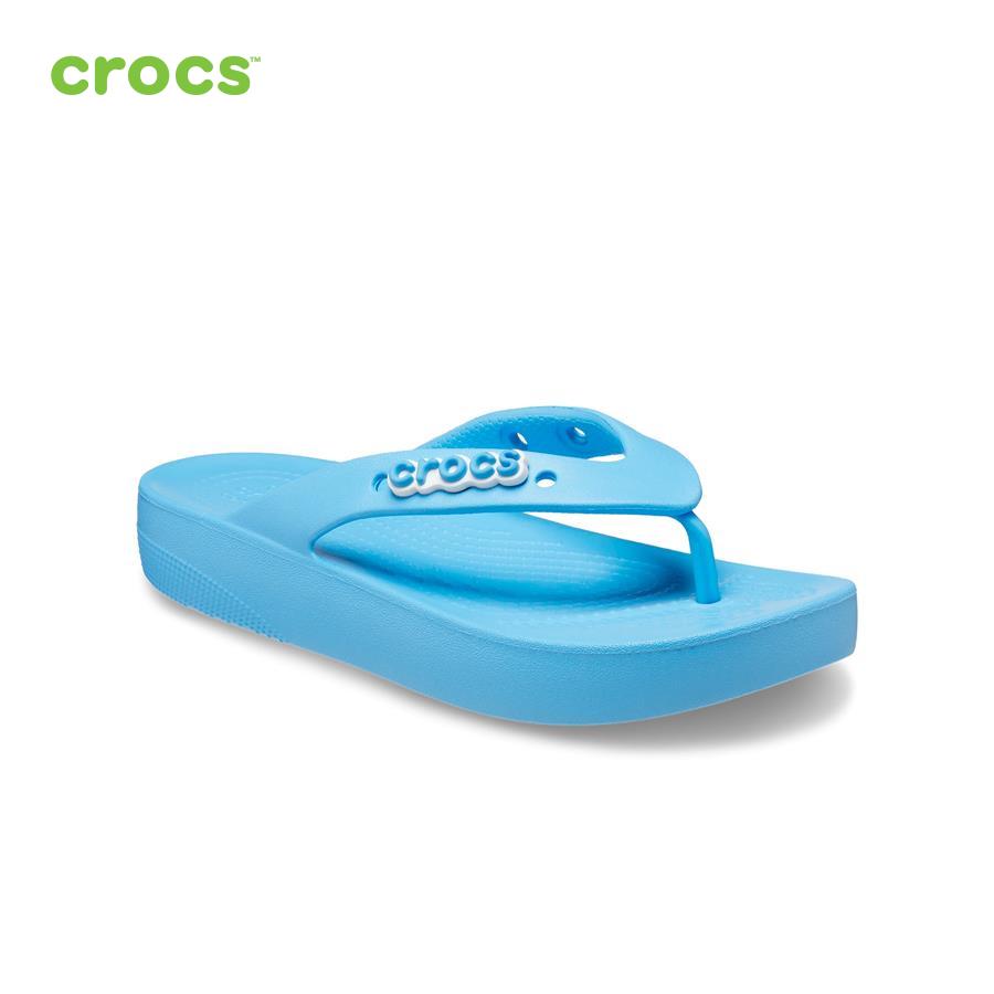 Dép xỏ ngón nữ Crocs FW Classic Flip Platform W Oxygen - 207714-4TB