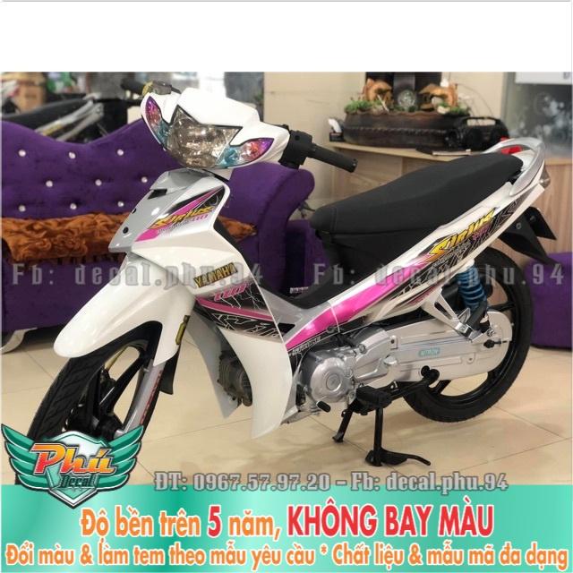 Tem rời Sirius Trắng Hồng Racing