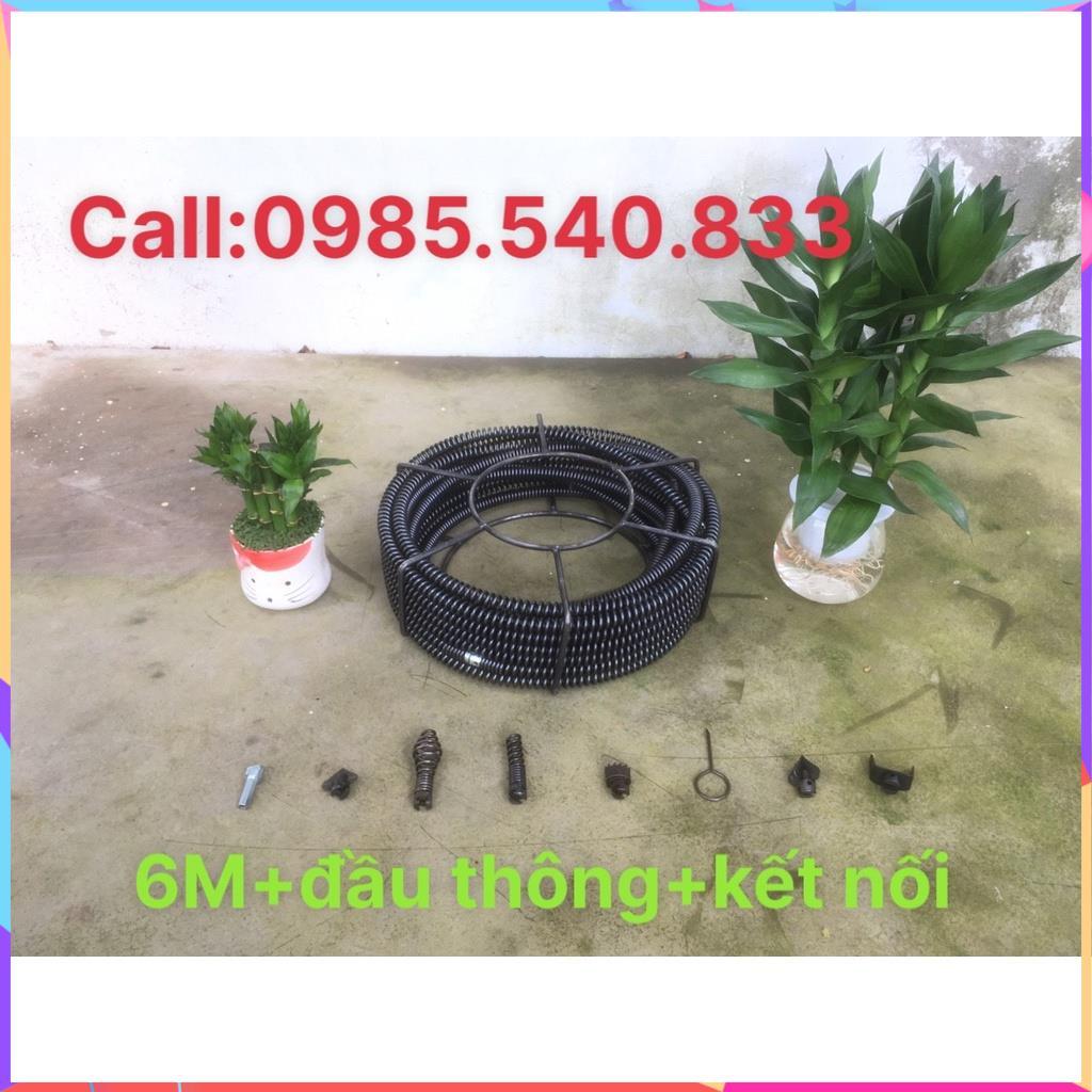 Dây thông cống LÒ XO 6M