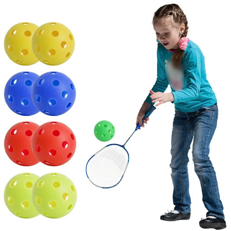 Bóng Pickleball (3 Bóng) 40 Lỗ Siêu Bền Dùng Luyện Tập Ngoài Trời Hàng Loại Sport Giao Mầu Ngẫu Nhiên