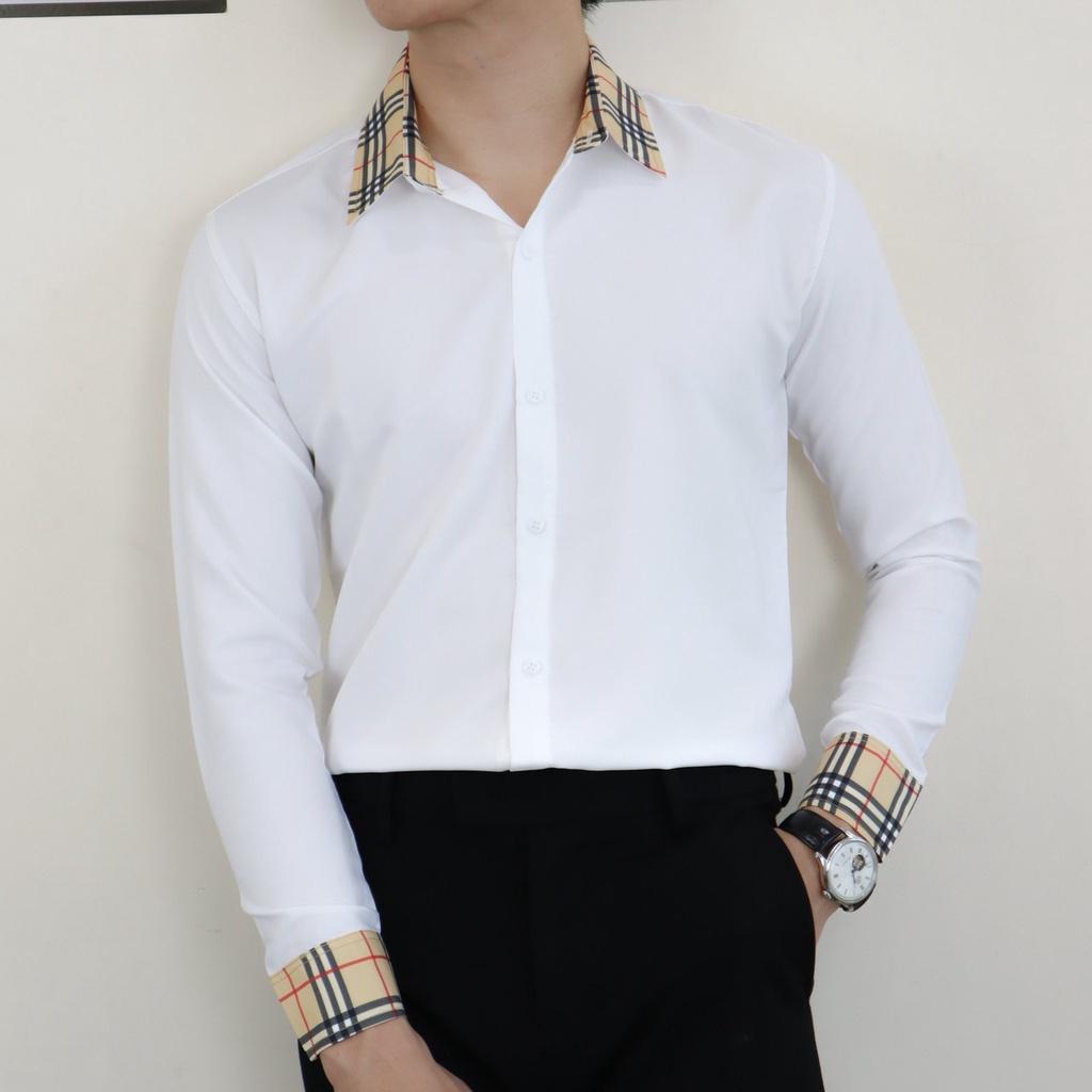 Áo sơ mi nam bbr dài tay in nhiệt 3D mới hot nhất 2022