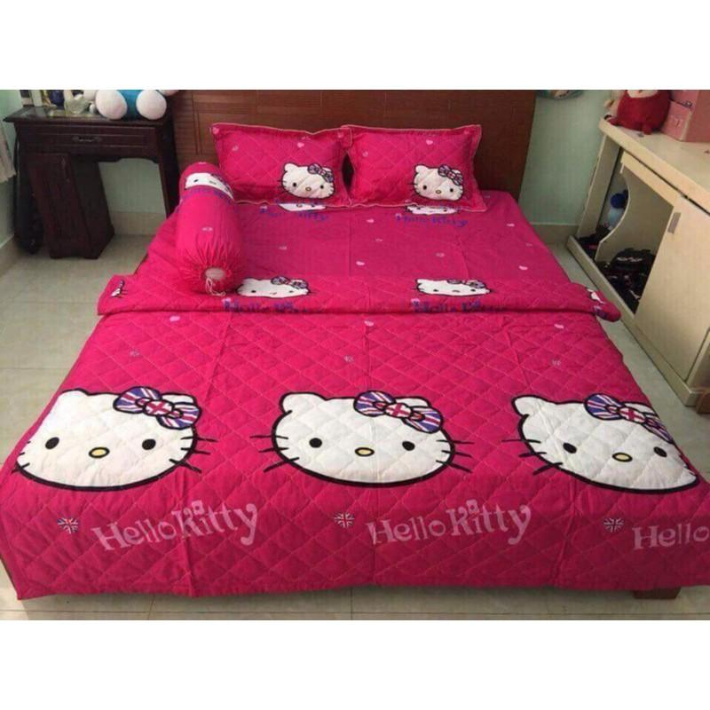 BỘ CHĂN RA 5 MÓN COTTON POLY ĐƯỢC CHỌN MẪU SIÊU ĐẸP