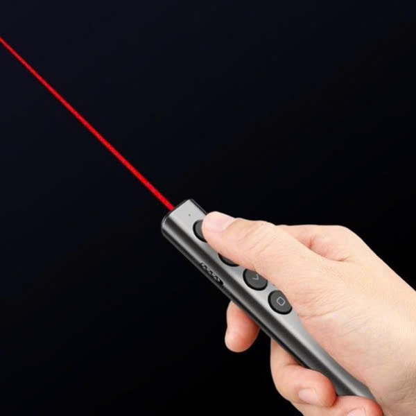 Bút Trình Chiếu Laser Vson N35 Không Dây 2.4GHz 50m Sử dụng Pin AAA (tặng kèm) – Hỗ Trợ Dạy Học, Thuyết Trình Chuyên Nghiệp - Hàng nhập khẩu