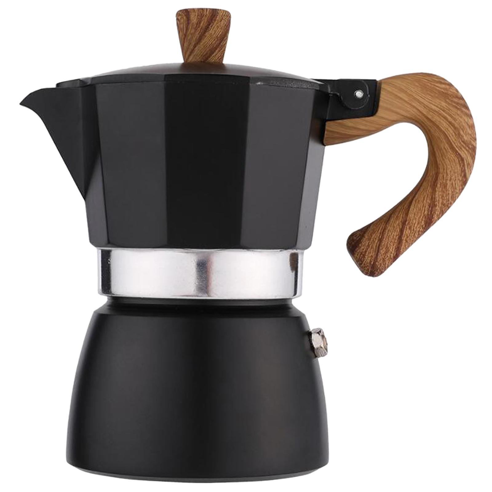 Stovetop Italian Coffee Maker Manual Espresso Cup for Cafe Kitchen Bar
