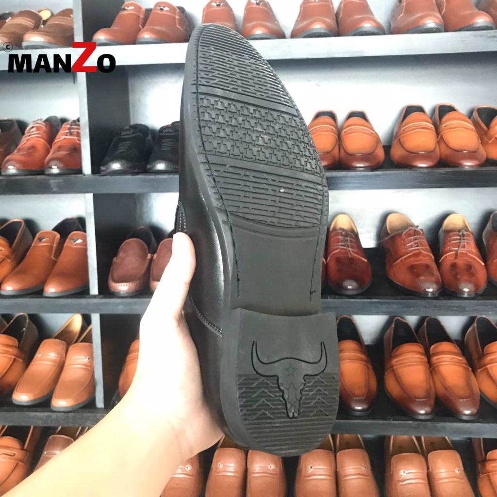 Giày da nam công sở da bò thật – Manzo store – GT101
