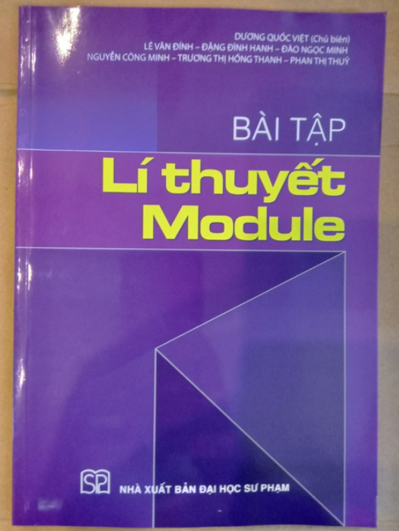 Sách - Bài tập Lí thuyết Module