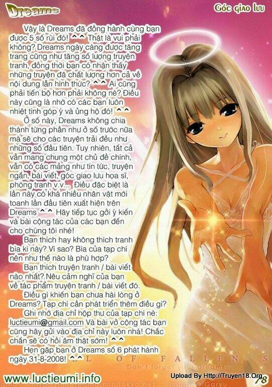 tạp chí dream chapter 5 80