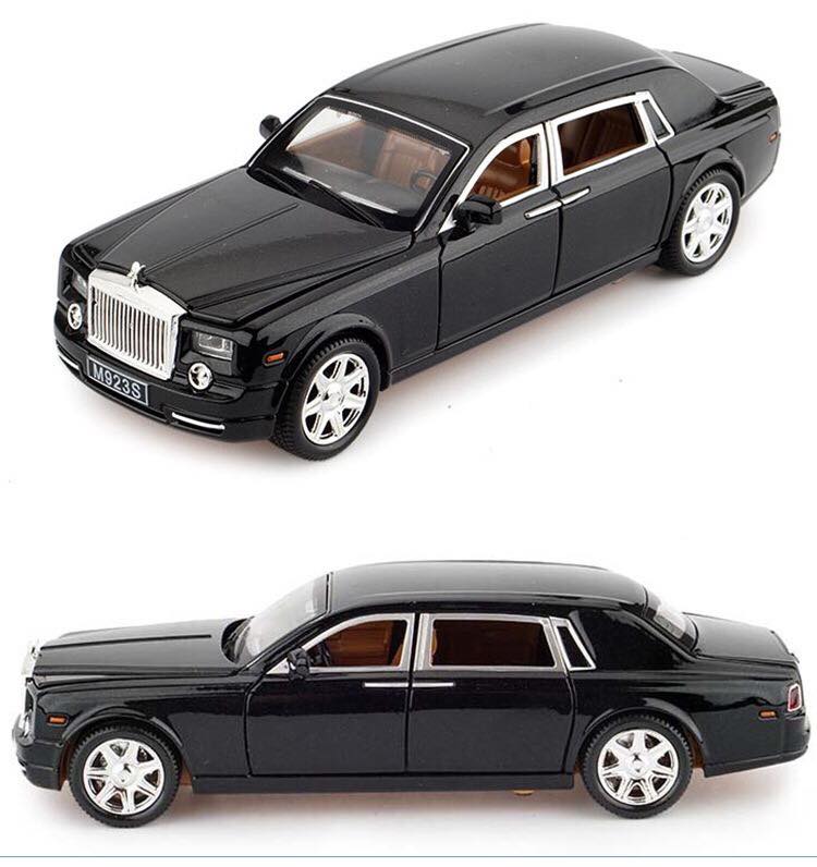 Mô hình xe Rolls Roycle Phantom 1:24 hiệu XLG - M923S-6 (đen)