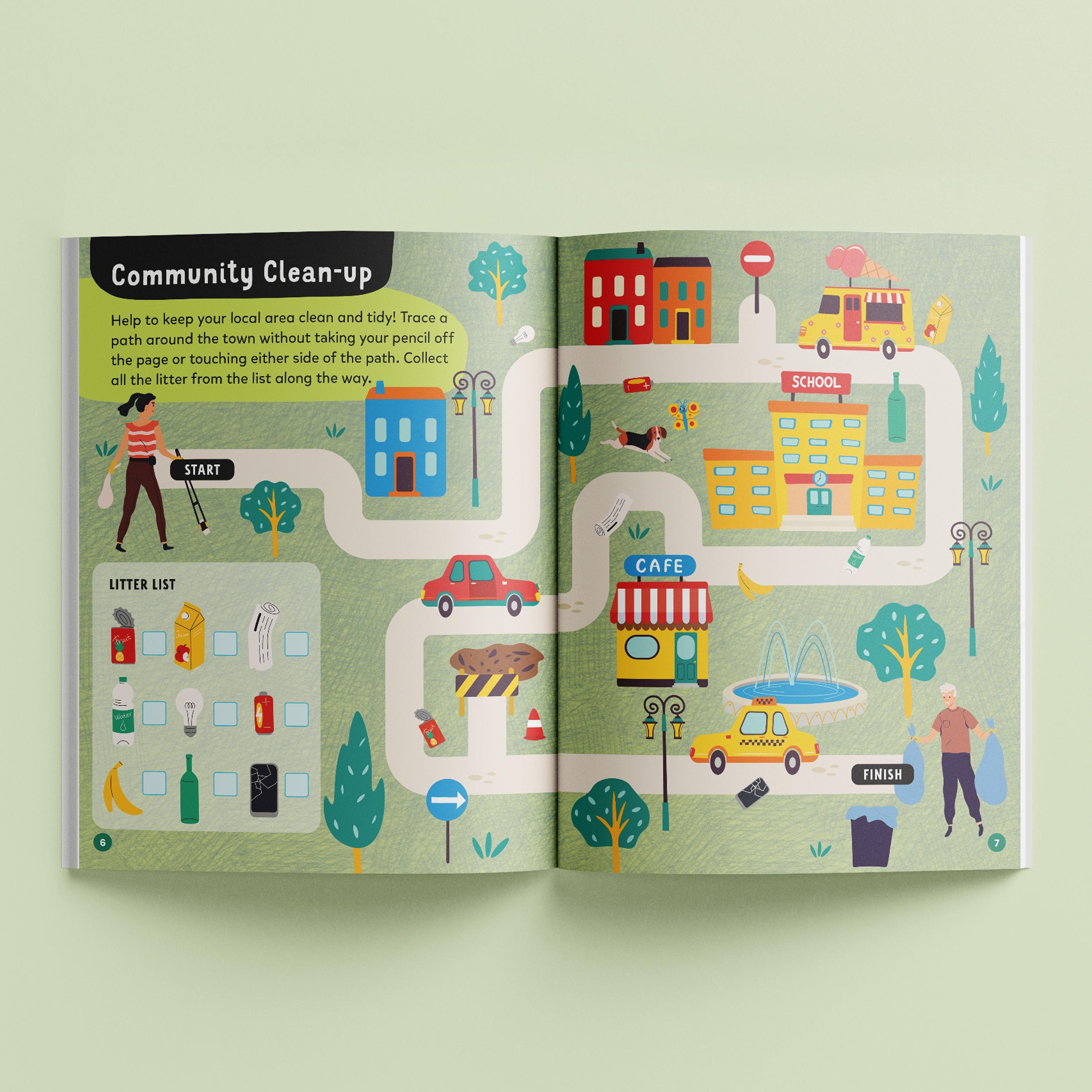 Sách ngoại văn: Eco Zoomers My Green Activity Book