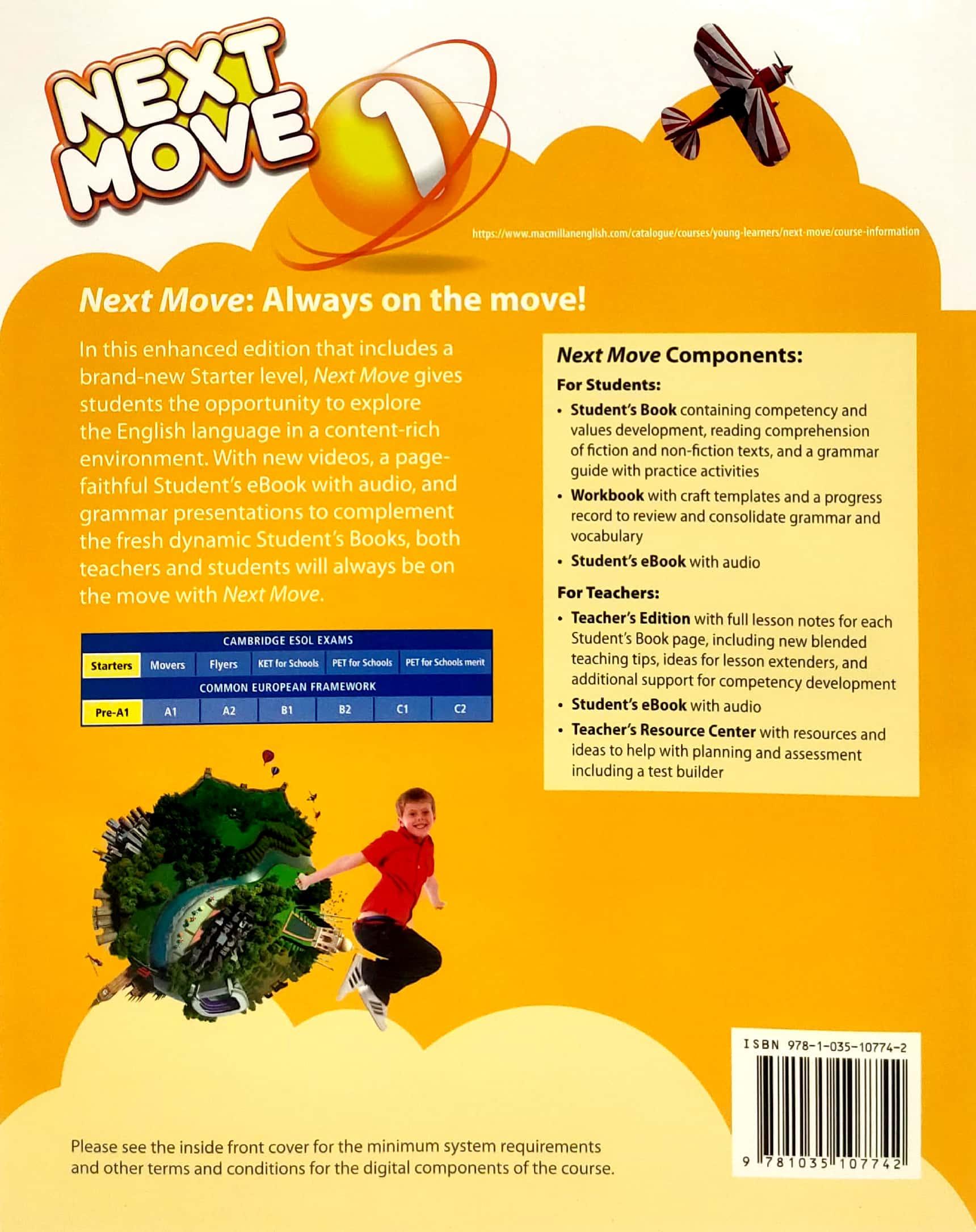 Hình ảnh Next Move Level 1 Student Book + eBook Pack