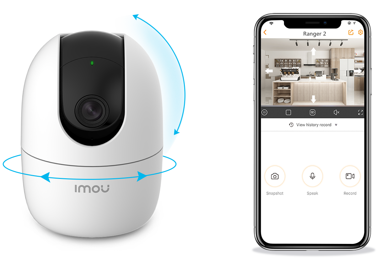 Camera WiFi Imou A22EP-G 2.0Mp 1080P (Không thẻ nhớ) Đàm thoại 2 chiều Quan sát ngày đêm - Hàng chính hãng FPT phân phối