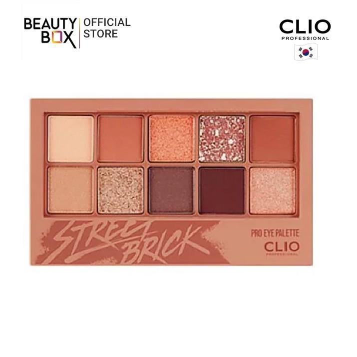 Màu Mắt Trang Điểm CLIO PRO EYE PALETTE 0.6gx10