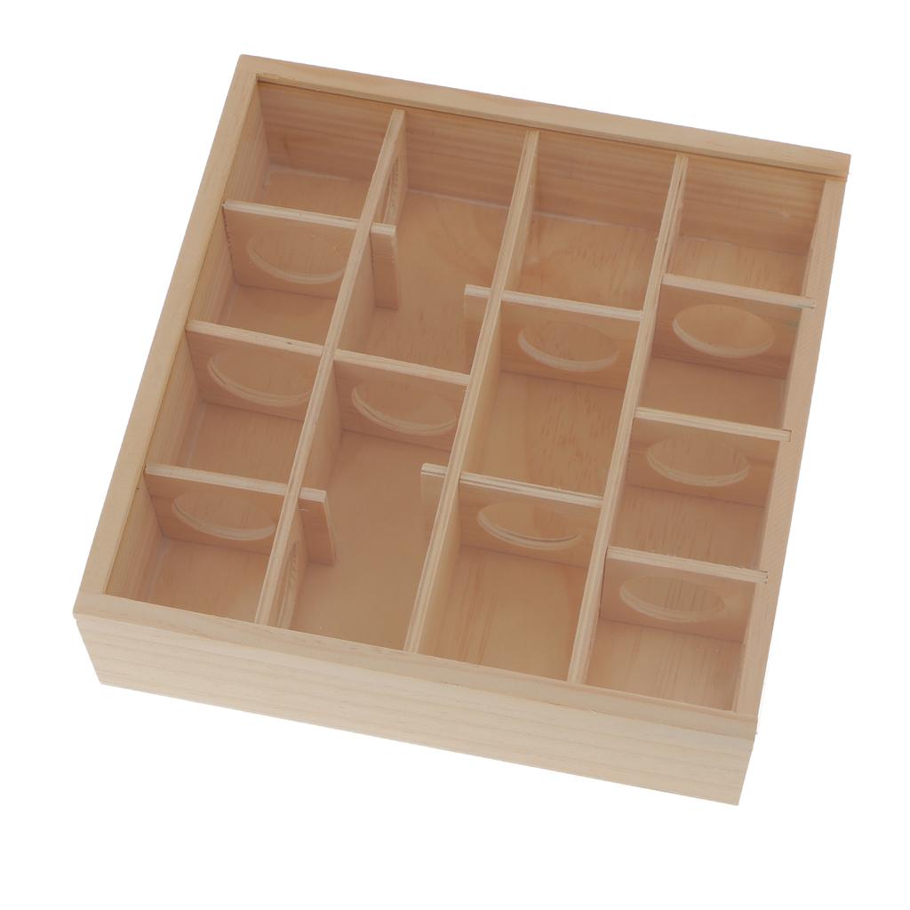 Pet Hamster Wooden Maze Tunnel Gerbil Rat Mouse Mice Small Animal Play Toys