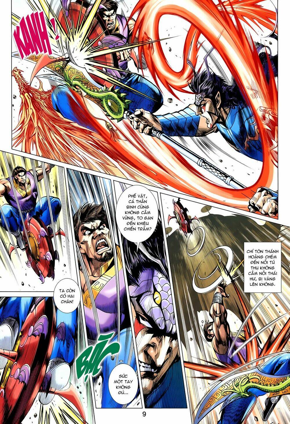 thần binh vấn thiên chapter 15 9