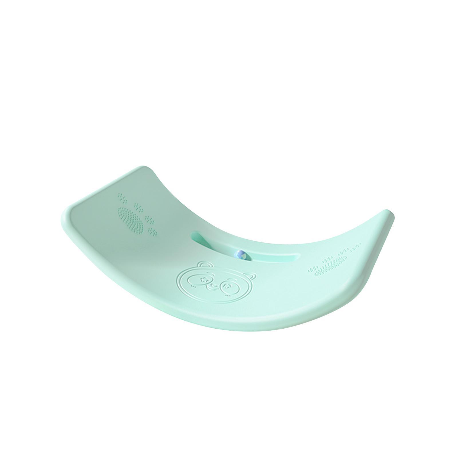 Kids Balance Board Children Wobble Board Indoor Outdoor Games Activity Body Coordination Exercise Equipment 35 Degree Curved Balance Trainer
