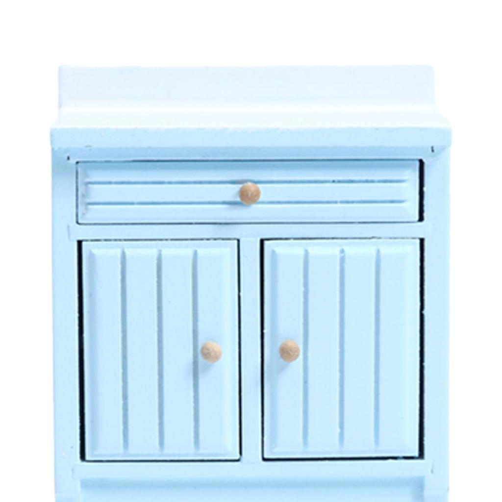 Dollhouse Miniature Kitchen Furniture BJD Doll Tiny Model DIY Decor Ornament