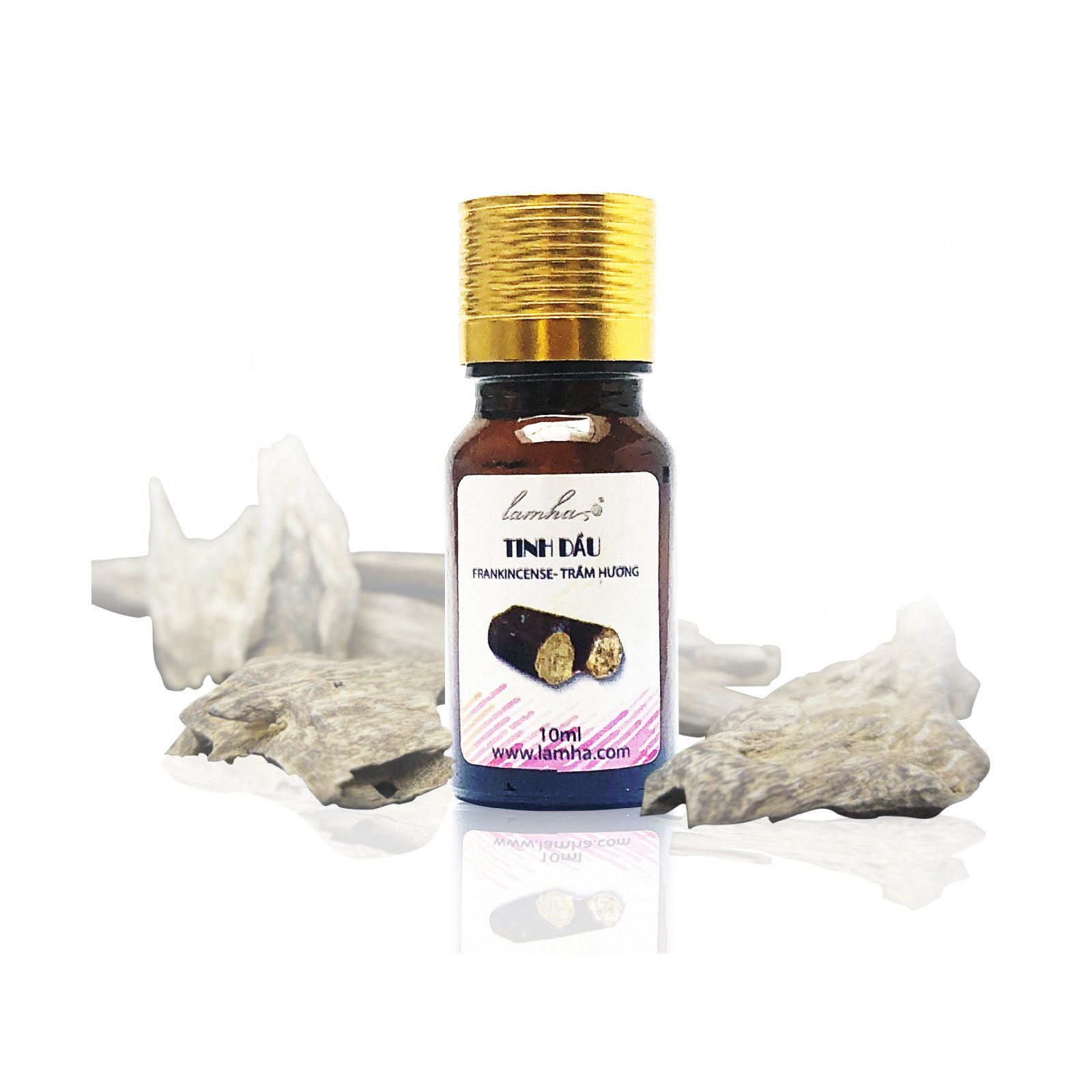 Tinh dầu Trầm Hương Lam Hà Frankincense (10ml): xông phòng, tạo hương thơm dễ chịu, thư giãn