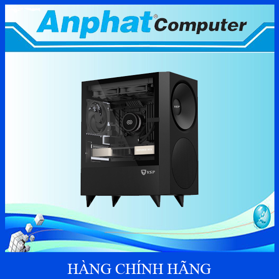 Hình ảnh Vỏ máy tính CASE VSP Micro Gaming X09 - Hàng Chính Hãng