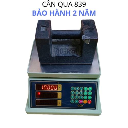 Cân điện tử tính tiền chống nước QUA dùng cho nhà hàng bán hải sản,tôm, cua,cá bảo hành 2 Năm