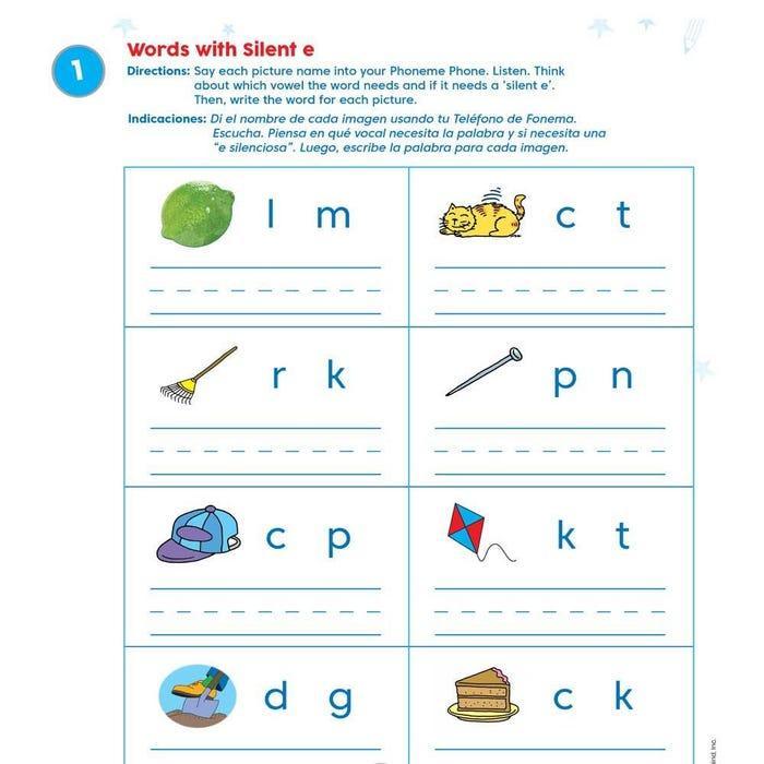 Hand2mind Bộ học chữ ở nhà Lớp 1 - Learning at Home Literacy Kit, Grade 1