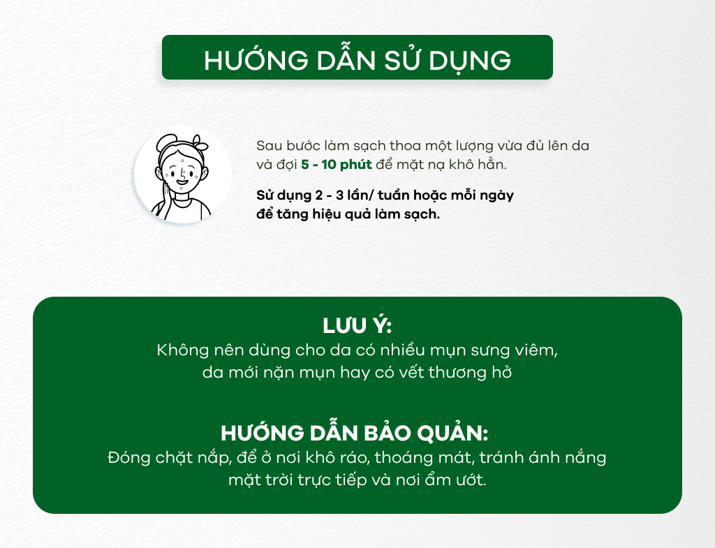Mặt Nạ Detox Zakka Naturals than hoạt tính làm sạch sâu Detox Pore Purity Charcoal Mask 45g
