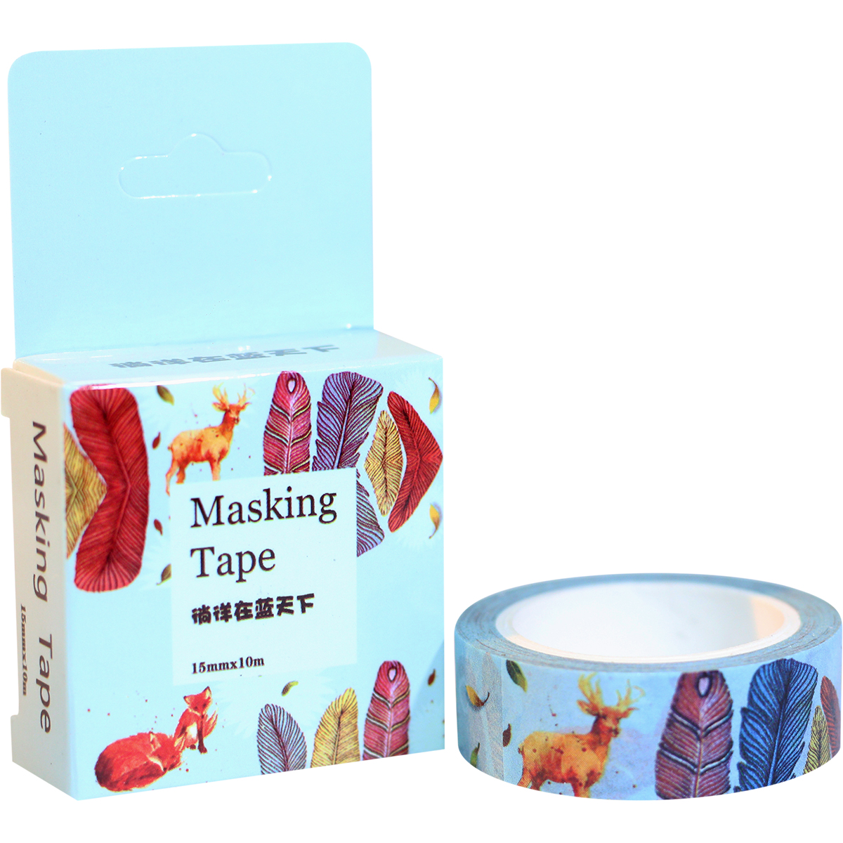 Băng Keo Giấy Trang Trí Masking Tape - Khu Rừng