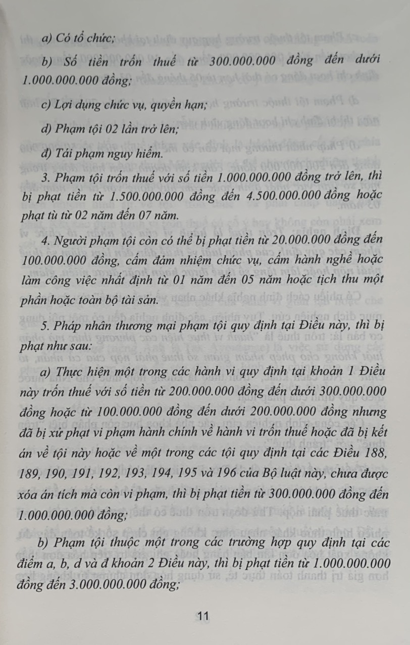 Bình luận Bộ luật hình sự năm 2015- Phần thứ hai các tội phạm (chương XVIII- mục 2)